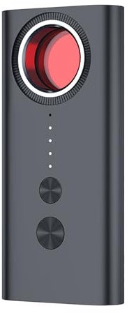 lulalula Hidden Camera Device Detector, Mini Spy Camera Finder Anti-Sneak Photo and Anti-Monitoring, Anti Spy Camera Finder Detector for Hotel Scan Hidden Camera, Black