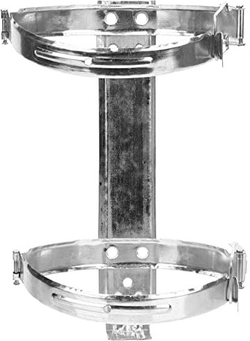 DOITOOL 2pezzi Supporto Per Estintore Parete Staffa Di Montaggio Per Auto Accessori Per Estintore Facile Installazione Utilizzabile in Uffici Case e Magazzini