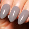 Imtiti Glitter Gel Nagellack, 15ML Grau Schimmernder UV LED Soak Off Polish für DIY Nail Art, Maniküre Salon Kit für Frauen und Mädchen