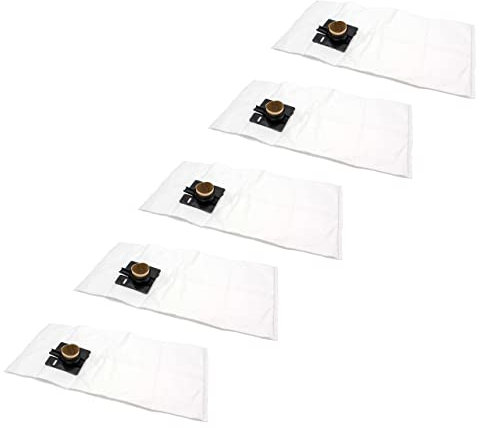 vhbw 50x sacchetto sostituisce Bosch Typ W, Typ X per aspirapolvere- microfibra, 61cm x 27cm Bianco