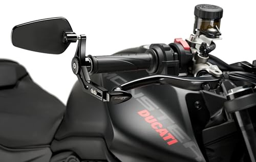 Puig 21440N Hebelschutz CNC-gefräst, Schwarz