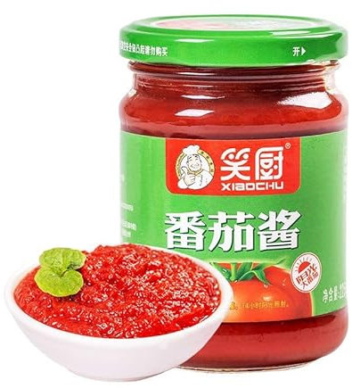 Pure tomato sauce(225g/can) household pasta sauce,Tomato juice, Soup base sauce, condiments, hot pot sauce, table sauce, delicious sauce, noodles sauce, bread mix, snacks (1can)