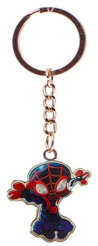 Grupo Moya Peluches LLAVERO ESPIDERMAN DE METAL Schlüsselanhänger 4 cm