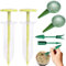 fioriera – Seminatrice manuale da giardinaggio staccabile, seminatrice manuale per carote, lattuga, spinaci, piante grasse, attrezzi da giardinaggio