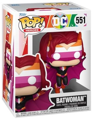 Funko Pop! Heroes: Pride - Batwoman - DC Comics- Figurine en Vinyle à Collectionner - Idée de Cadeau - Produits Officiels - Jouets pour Les Enfants et Adultes - Comic Books Fans