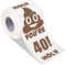 VEGCOO Lustiges Toilettenpapier, Geburtstagsgeschenke für Frauen und Männer, Happy Streich-Toilettenpapier, 40. Geburtstag, Dekoration, Neuheit, Toilettenpapierrolle, Gag, Geschenke für Badezimmer,