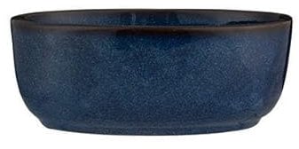 Mason Cash Reactive Blue Oval Pie Dish 17,5 cm | 650 ml Steinzeug Auflaufform mit einzigartiger Glasur Finish – ideal für einzelne Torten & stilvolles Servieren von Ofen auf Tisch | Spülmaschine &