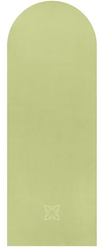 OMNANA® JETSET™ Reise Yogamatte faltbar – Dünne Yoga Matte 1,3mm rutschfest & leicht – Travel Yogamatte, Reisematte, Pilates Matte – Mikrofaser & Naturkautschuk – 190x70cm