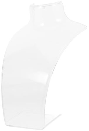 Cabilock Transparenter Halskettenständer 3 Stück für Halsketten und Ohrringe Acryl Schmuckdisplay Platzsparend und Elegant für Persönliche Sammlungen