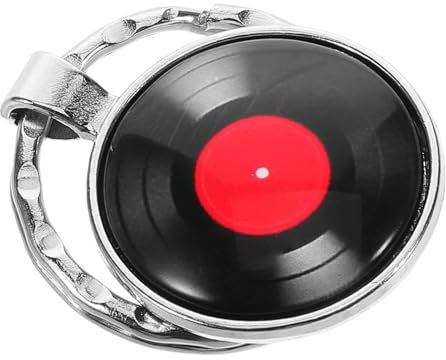 VALICLUD Vinyl Schallplatten Schlüsselanhänger Aus Metall Retro Dj Musik Anhänger Langlebiges Schmuckgeschenk Für Musikliebhaber Taschen Und Geldbörsen Dekoration