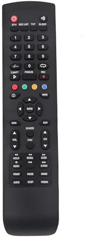 VINABTY Reemplazar el Control Remoto Compatible con Engel TV LE2060T2 Everled-46 LE2460T2 LE4060T2 LE2420 LED24 Everled-24 LE3240 LED32 LE2220C Everled-39