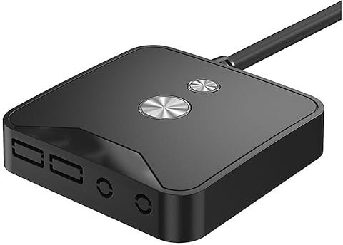 Kueohse Interruptor Encendido de Computadora Escritorio, Fuente de AlimentacióN Externa de Host de PC, Interruptor de BotóN Pulsador de Encendido/Apagado, Sin Puerto USB