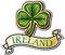 2 x glänzende Vinyl-Aufkleber – Irland Kleeblatt Lucky Irish iPad Laptop Aufkleber #4031 (10 cm breit x 8,6 cm hoch)