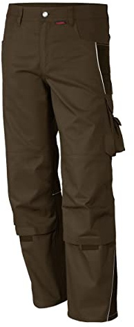 Qualitex PRO Bund-Hose Arbeits-Hose MG 245 - haselnuss/Kastanie - Größe: 72