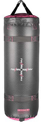 MaxxMMA 4-in-1 Schwere Wasser/Luft-Sack, Training Boxsack,Gewicht einstellbar, für Boxen, Kickboxen, MMA (Rosa, 3'4-in-1)