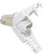 MANAX® Tool-Less RJ 45 Stecker CAT 5, CAT 6 für UTP Kabel - werkzeuglose Montage - 5 Stück