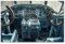 Postereck - 0464 - Altes Flugzeug, Cockpit Vintage Steuer Fliegen - Fahrzeug Wandposter Fotoposter Bilder Wandbild Wandbilder - Poster - 4:3-81,0 cm x 61,0 cm