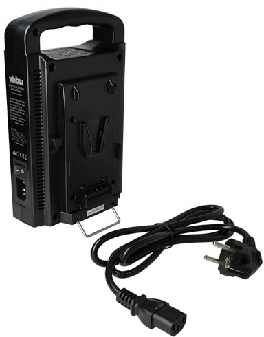 vhbw Dual Ladegerät kompatibel mit Sony BVW-300 mit BKW-L601/ 2 Batterie Adapter Kamera/Akku - Ladeschale