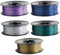 PLA Filament 1,75mm 3D Drucker oder Stift 5 er Set 5x 1Kg Metallic Set
