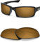 BLAZERBUCK Verres de rechange polarisés en polycarbonate pour lunettes de soleil Oakley Fives Squared OO9238 – Pearl Gold AR Coated