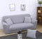 Odot Elastischer Sofabezug, Antirutsch Stretch Couchbezug Sesselbezug Weich Stretchhusse Stoff Möbelschutz Sofa (2 Sitze: 140-180cm,grau)