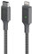 Belkin Smart LED Charging Cable USB to Lightning 4ft/1.2m (See Your Charging Status at a Glance) For iPhone, AirPods and iPad, MFi-Certified - Gray