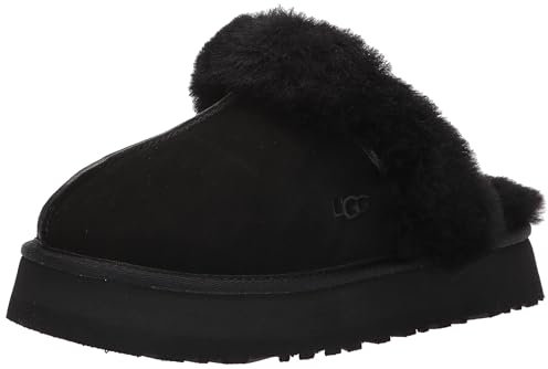 UGG Disquette Slippers 1122550-BLK, Womens slippers, black, 36 EU