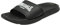 Lonsdale Men's Naples Slide Sandal, Black/White, 9 UK