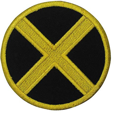 Xmen Yellow Colorful Logo Embroidered Iron on Patch Sew on Badge for Clothes etc