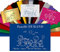 Plaque De Maison Famille Personnalisée Pour Boite Aux Lettres - Plaque Family PVC À Personnaliser - 12x8cm - 24 Motifs Disponibles (Bleu)