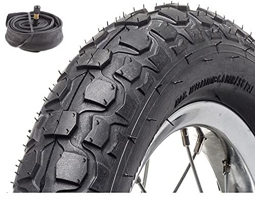 Fahrradreifen Mantel Decke 12 Zoll 12 x 1/2 x 2 1/4 City/Cross inkl. Schlauch AV Venil