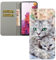 LEMAXELERS iPhone 12 Mini Hülle,iPhone 12 Mini Handyhülle 3D Glitzer Süße Katze Mädchen Flip Case PU Leder Cover Magnet Schutzhülle Ständer Handytasche für iPhone 12 Mini,BX Two Cat