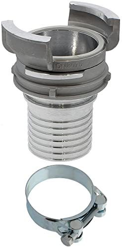 HUGGY TUYAUX Raccord symétrique guillemin, DN 80 x 75 mm, avec Collier à tourillon
