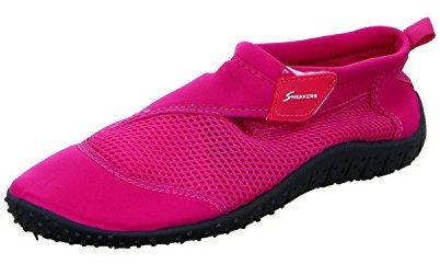 Sneakers Leinen Slipper/Kletthalbschuh AQUASHOES3