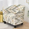 Morbuy Sesselhussen 1 Sitz, Stretch Sesselbezug Universal Sesselschoner Elastisch Sesselüberwurf Sofahusse mit Armlehnen für Clubsessel Loungesessel Cocktailsessel (Gold Vintage)