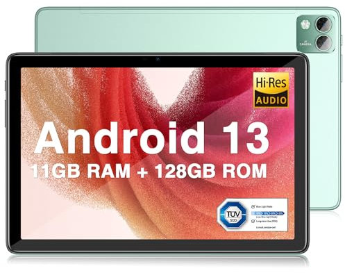 DOOGEE T10S Tablet 10 Zoll, Android 13 Tablet LTE, 11GB RAM + 128GB ROM(1TB TF), Octa Core, 6600mAh Akku,8MP Camera,1200 * 1920 FHD Display Tablet PC Dual 4G LTE, 2.4/5G WiFi, Widevine L1, GPS, BT5.0