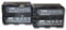 2 x vhbw Battery Set 2000mAh for Camcorder Camera replaces Sony NP-FM30, NP-FM50, NP-FM70, NP-FM90, NP-FM91, NP-QM51, NP-QM51D