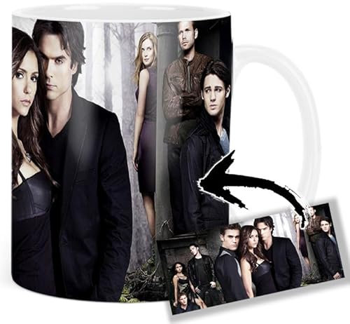 The Vampire Diaries Ian Somerhalder Paul Wesley Nina Dobrev E Tasse Keramikbecher Mug