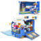 Super Wings 2-in-1 Super Pets Mini Base mit Super Pet Jett & Dizzy, Spielzeug für 3 4 5 6 7 8 9 10 Year Old Boy Girl, Blau
