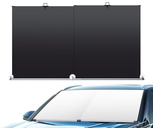 Parasol Retráctil Para Automóvil - Parasol Retráctil Para Automóvil, Parasol Retráctil Automático, Parabrisas Delantero Para Automóvil | Parasol Extensible Para Coche, Práctico Parasol Para La Ventana