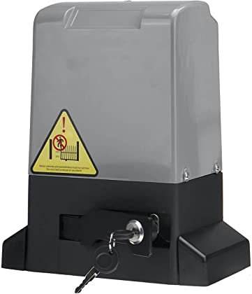 Apricancello automatico 370 W 800 KG WiFi APP di Controllo Automatico Cancello Scorrevole Operatore Motore Scorrevole Apri del Cancello Elettrico Con Telecomando for Vialetto per sicurezza
