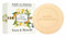 JEANNE EN PROVENCE - Savon Solide Corps & mains - Parfum Fleur d'Oranger - Nettoie, Adoucit & Parfume - 95% d'Ingrédients d'Origine Naturelle - Fabriqué en France à Grasse - 100 gr