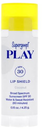 Play Lip Shield SPF 30 - Coconut by Supergoop for Women - 0.15 oz Lip Balm