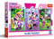 Trefl – 3in1 Puzzle: Disney, Minnie und Freunde - 3 x 80 Teile, 3er-Puzzle-Set für Kinder ab 5 Jahren