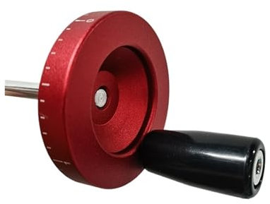 SHYEGUMUZA Drehbank-Handrad, 2 Zoll Loch, 6 mm, Mini-Handrad, Schwenkgriff
