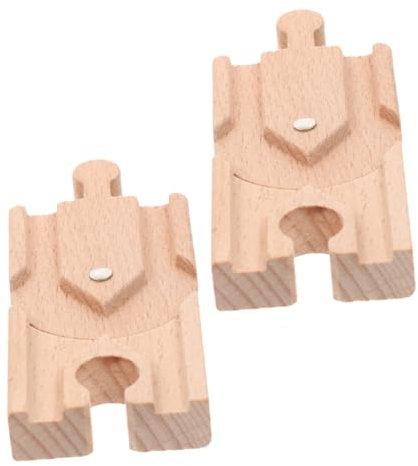 NAMOARLY 2 Stücke DIY Eisenbahngleis Spielzeug Zuggleis Ersatzteil Zuggleis Teil Gleis Spielzeug