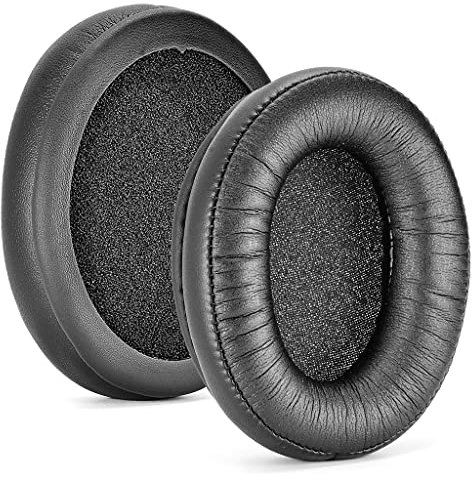 GMBYLBY 1 paio di cuscinetti auricolari in memory foam di ricambio nero bianco per Pioneer M521 traspirante