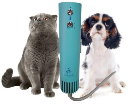 AnimArtì Mamapù - Phon- Soffiatore per Cani - Mani Libere-Silenzioso e Potente- Cura Professionale Anche a Casa