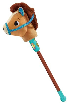 VTech Trotting Tunes Hobby Horse, English | Motion-sensor hobby horse with sounds, songs, horse facts and light-up star for active imaginative play. Ages 2+