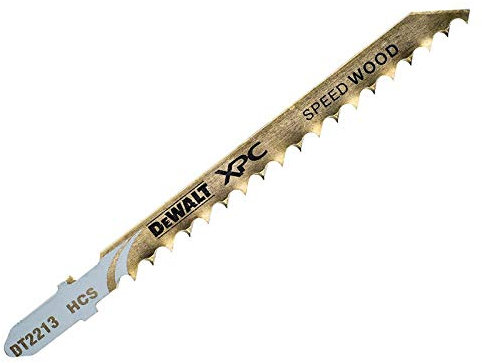 DeWalt DT2213QZ Lames de scie sauteuse pour bois Bimétal XPC T144D (Lot de 5) (Import Grande Bretagne)